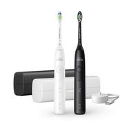 Spazzolino Sonico Philips Sonicare Series 5500 HX7119/02 2 Modalità 2 Testine Sensore Pressione Timer Custodia