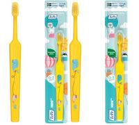 Spazzolino TePe Mini, Extra Soft, Colori assortiti, 1pz, spazzolino per bambini, spazzolino con setole extra soft per pulizia delicata, dal primo dente fino ai 6 anni (Confezione da 2)