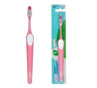 Spazzolino TePe Nova, Extra Soft, 1pz, punta allungata per un accesso migliore ai denti posteriori, spazzolino extra soft per una rimozione della placca facile e sicura