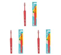 Spazzolino TePe Select Soft, 1pz, efficace per la rimozione della placca, testina affusolata, pulizia delicata con spazzolino soft per adulti (Confezione da 3)