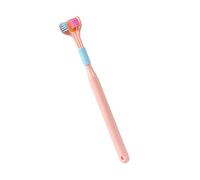 Spazzolino Triplo | Spazzolino da denti con setole morbide con design 3 teste - Macaron Triplo Spazzolino da denti ideale per adulti e bambini con autismo e bisogni speciali Cypreason