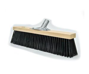 SPAZZOLONE INDUSTRIALE CM.60 CON SETOLE RIGIDE NYLON SCOPA PER ESTERNO