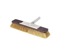 Spazzolone misto fibra-ottone cm. 40x8 con attacco ø cm. 3