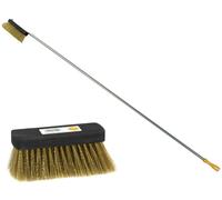 Spazzolone Ottone Fisso Grigio 8x8x175 Cm Lilly Codroipo