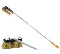 Spazzolone Ottone Girevole Grigio 7x170x15 Cm Lilly Codroipo