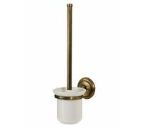 Spazzolone Portascopino Ottone Antico Muro Ceramica