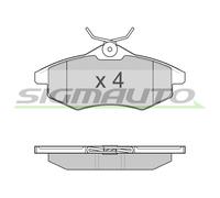 SPB008 Kit pastiglie freno, Freno a disco Sigmauto