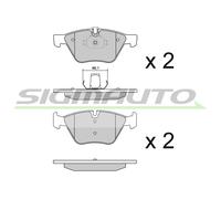 SPB108 Kit pastiglie freno, Freno a disco Sigmauto