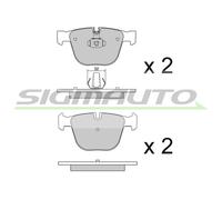SPB115 Kit pastiglie freno, Freno a disco Sigmauto