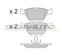 SPB135 Kit pastiglie freno, Freno a disco Sigmauto