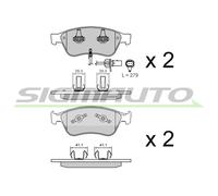 SPB137 Kit pastiglie freno, Freno a disco Sigmauto