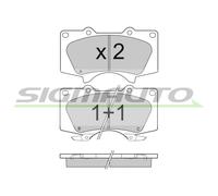 SPB139 Kit pastiglie freno, Freno a disco Sigmauto