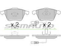 SPB150 Kit pastiglie freno, Freno a disco Sigmauto