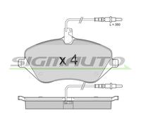 SPB181 Kit pastiglie freno, Freno a disco Sigmauto