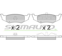 SPB216 Kit pastiglie freno, Freno a disco Sigmauto