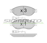 SPB285 Kit pastiglie freno, Freno a disco Sigmauto