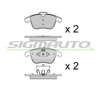SPB297 Kit pastiglie freno, Freno a disco Sigmauto