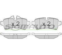 SPB305 SIGMAUTO Kit pastiglie freno, Freno a disco per MINI