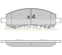 SPB310 Kit pastiglie freno, Freno a disco Sigmauto