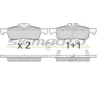 SPB320 Kit pastiglie freno, Freno a disco Sigmauto