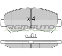 SPB321 Kit pastiglie freno, Freno a disco Sigmauto