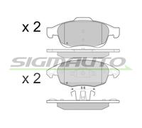 SPB329 Kit pastiglie freno, Freno a disco Sigmauto