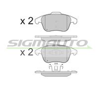 SPB330 Kit pastiglie freno, Freno a disco Sigmauto
