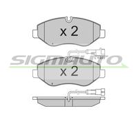 SPB334 Kit pastiglie freno, Freno a disco Sigmauto