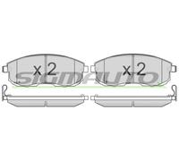 SPB342 Kit pastiglie freno, Freno a disco Sigmauto