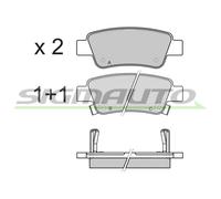 SPB353 Kit pastiglie freno, Freno a disco Sigmauto