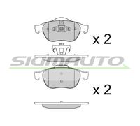 SPB356 Kit pastiglie freno, Freno a disco Sigmauto