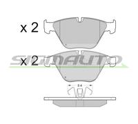 SPB403 Kit pastiglie freno, Freno a disco Sigmauto