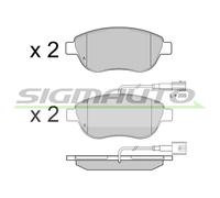 SPB426 Kit pastiglie freno, Freno a disco Sigmauto