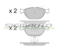 SPB451 Kit pastiglie freno, Freno a disco Sigmauto