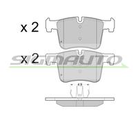 SPB453 Kit pastiglie freno, Freno a disco Sigmauto