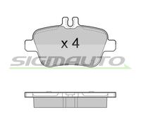 SPB469 Kit pastiglie freno, Freno a disco Sigmauto