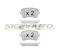 SPB493 Kit pastiglie freno, Freno a disco Sigmauto