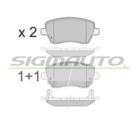 SPB495 Kit pastiglie freno, Freno a disco Sigmauto