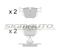 SPB509 Kit pastiglie freno, Freno a disco Sigmauto
