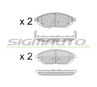 SPB513 Kit pastiglie freno, Freno a disco Sigmauto