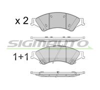 SPB527 Kit pastiglie freno, Freno a disco Sigmauto