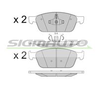 SPB546 Kit pastiglie freno, Freno a disco Sigmauto