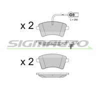 SPB562 Kit pastiglie freno, Freno a disco Sigmauto