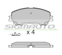 SPB629 Kit pastiglie freno, Freno a disco Sigmauto