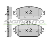 SPB640 Kit pastiglie freno, Freno a disco Sigmauto