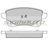 SPB645 Kit pastiglie freno, Freno a disco Sigmauto
