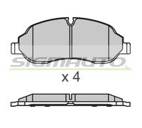 SPB651 SIGMAUTO Kit pastiglie freno, Freno a disco per FORD