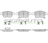 SPB655 Kit pastiglie freno, Freno a disco Sigmauto