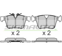 SPB664 Kit pastiglie freno, Freno a disco Sigmauto