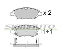 SPB736 Kit pastiglie freno, Freno a disco Sigmauto